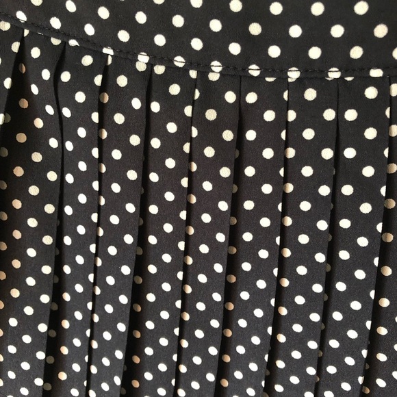 Flying Tomato Polka Dot Skirt Size Medium Pleated Mini - Picture 7 of 8